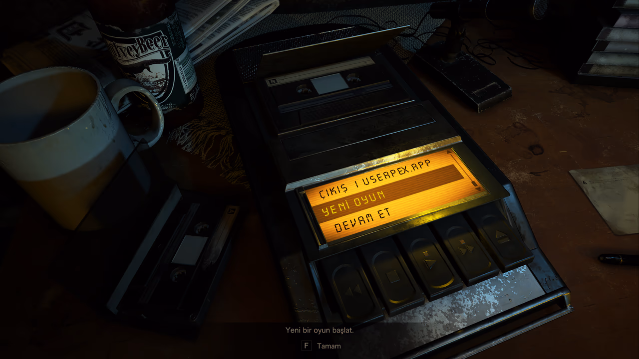 Resident Evil 7 Biohazard Türkçe yama oynanış görüntüsü 1