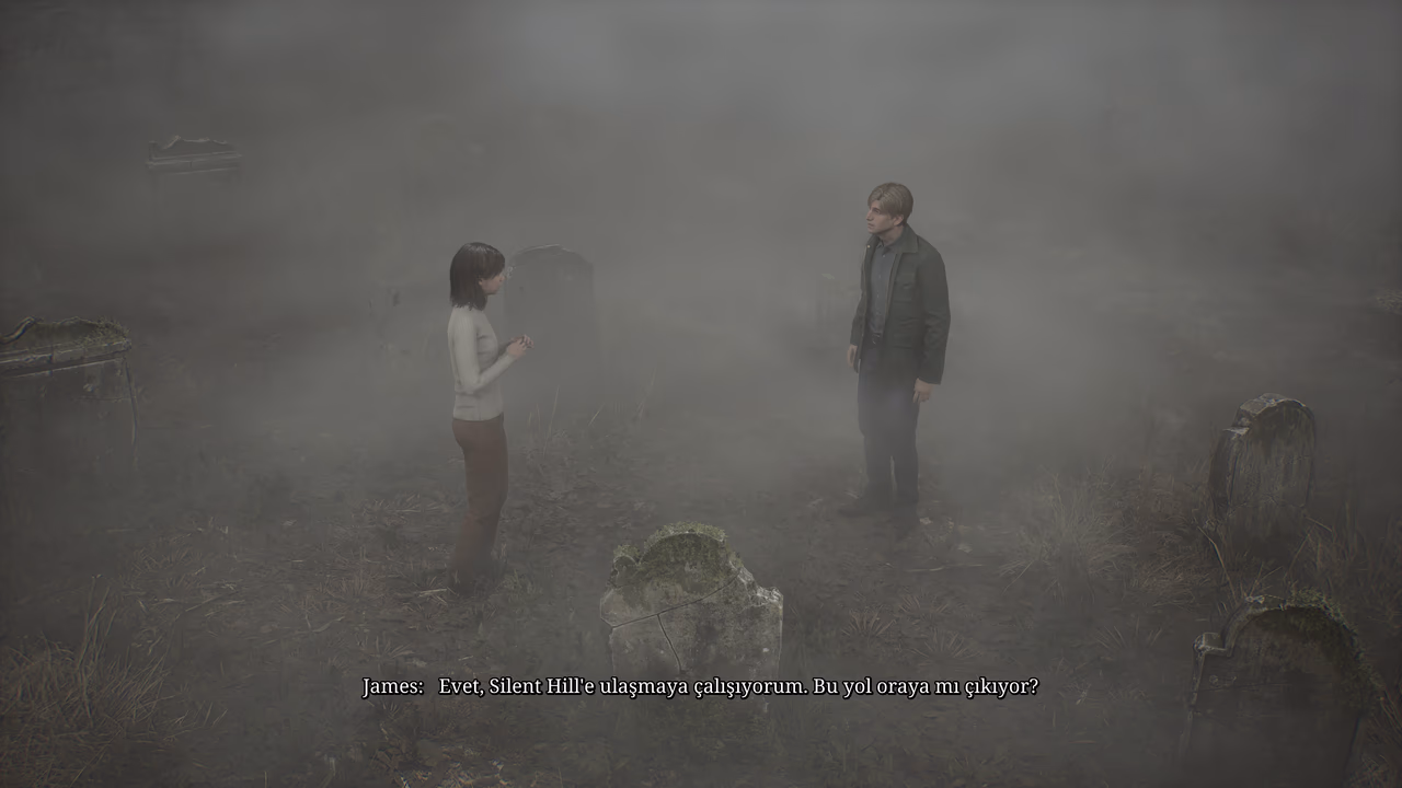 SILENT HILL 2 Remake Türkçe yama oynanış görüntüsü 2