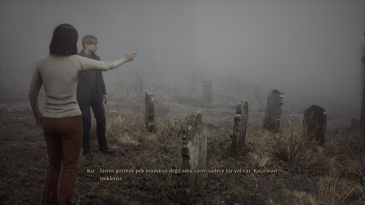 SILENT HILL 2 Remake Türkçe yama oynanış görüntüsü 3