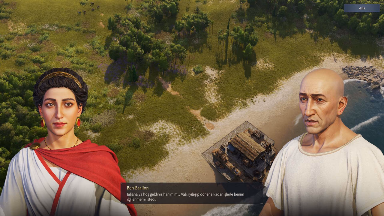 Anno 117: Pax Romana Türkçe yama oynanış görüntüsü 2