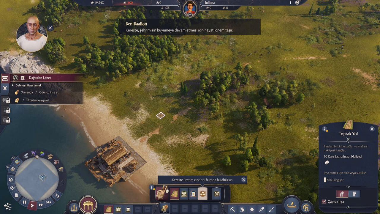 Anno 117: Pax Romana Türkçe yama oynanış görüntüsü 3