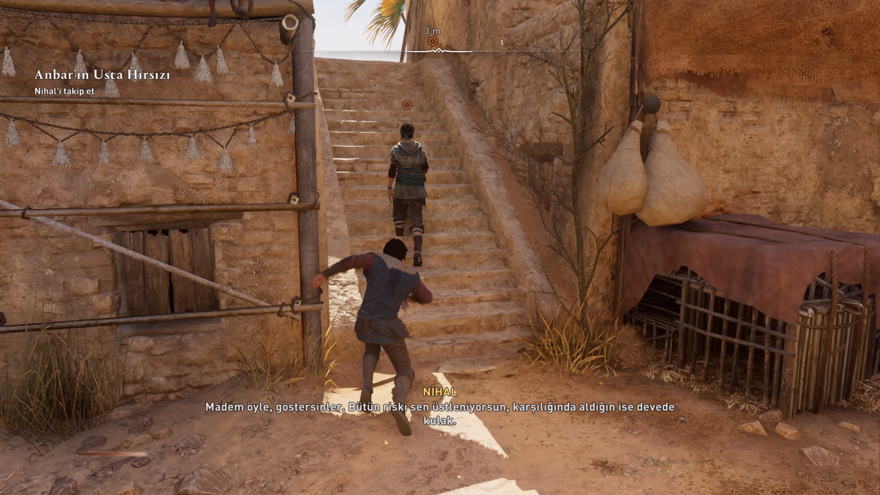 Assassin's Creed Mirage Türkçe yama oynanış görüntüsü 2