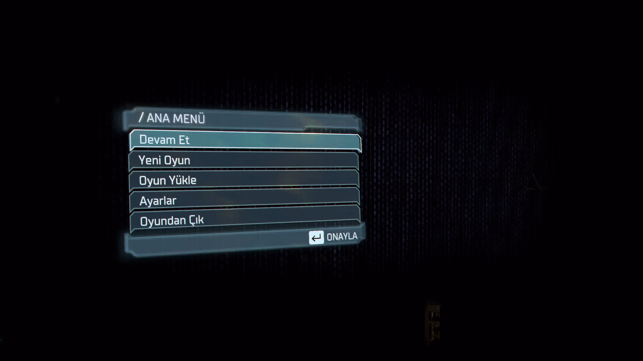 Dead Space Türkçe yama oynanış görüntüsü 1
