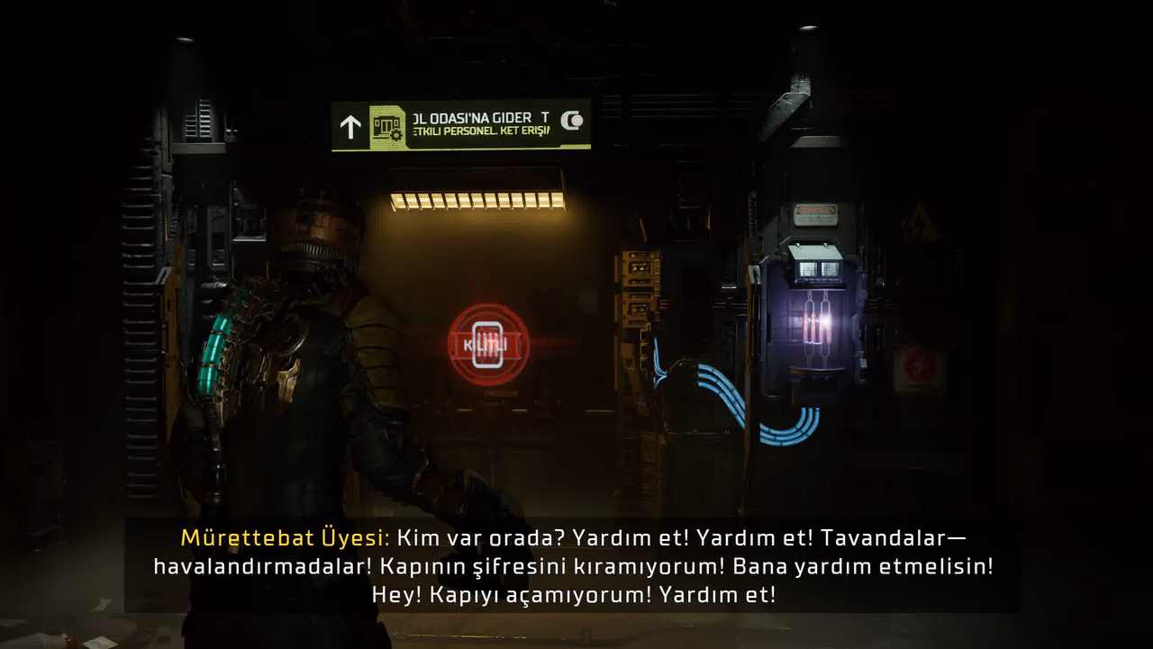 Dead Space Türkçe yama oynanış görüntüsü 3