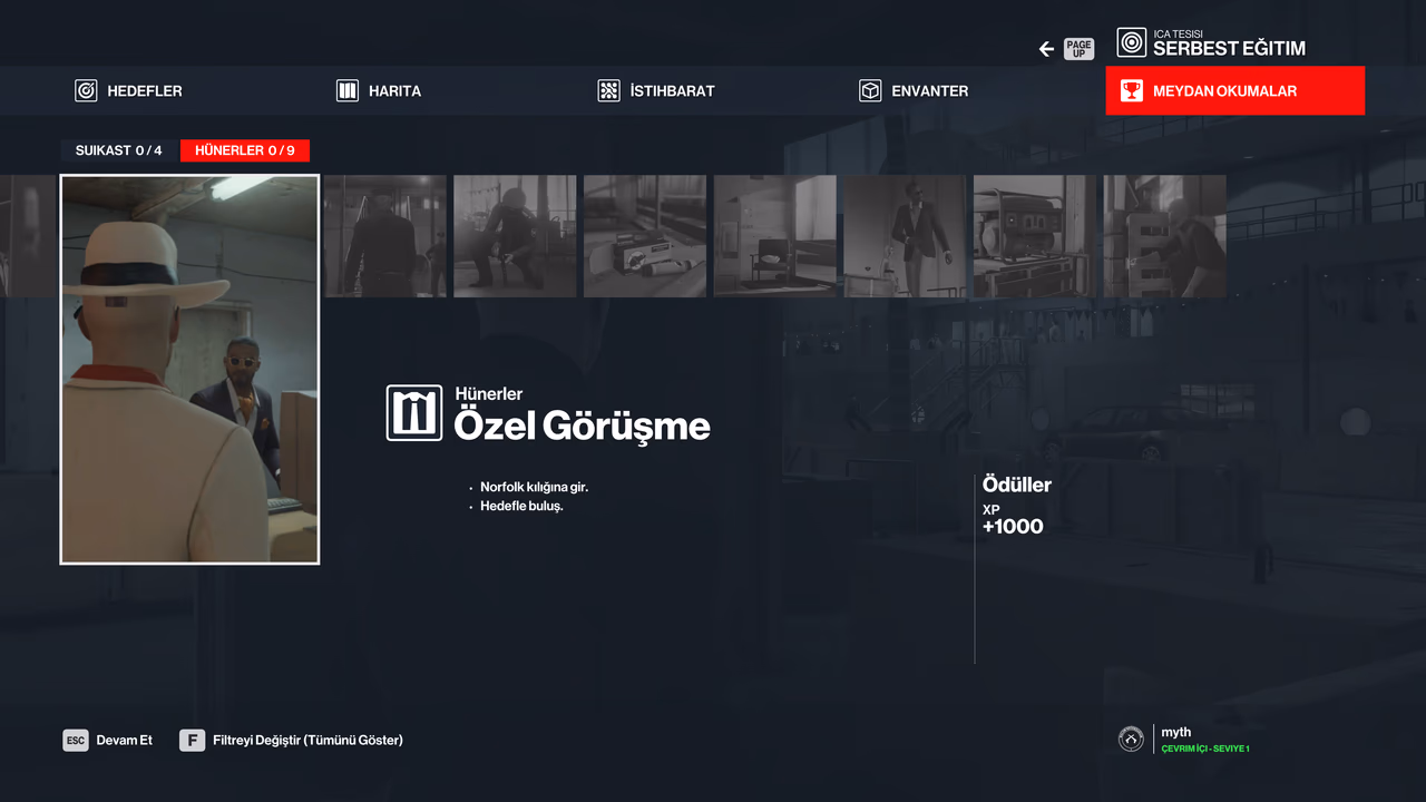 HITMAN World of Assassination Türkçe yama oynanış görüntüsü 3