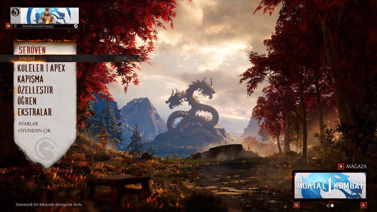 Mortal Kombat 1 Türkçe yama oynanış görüntüsü 1