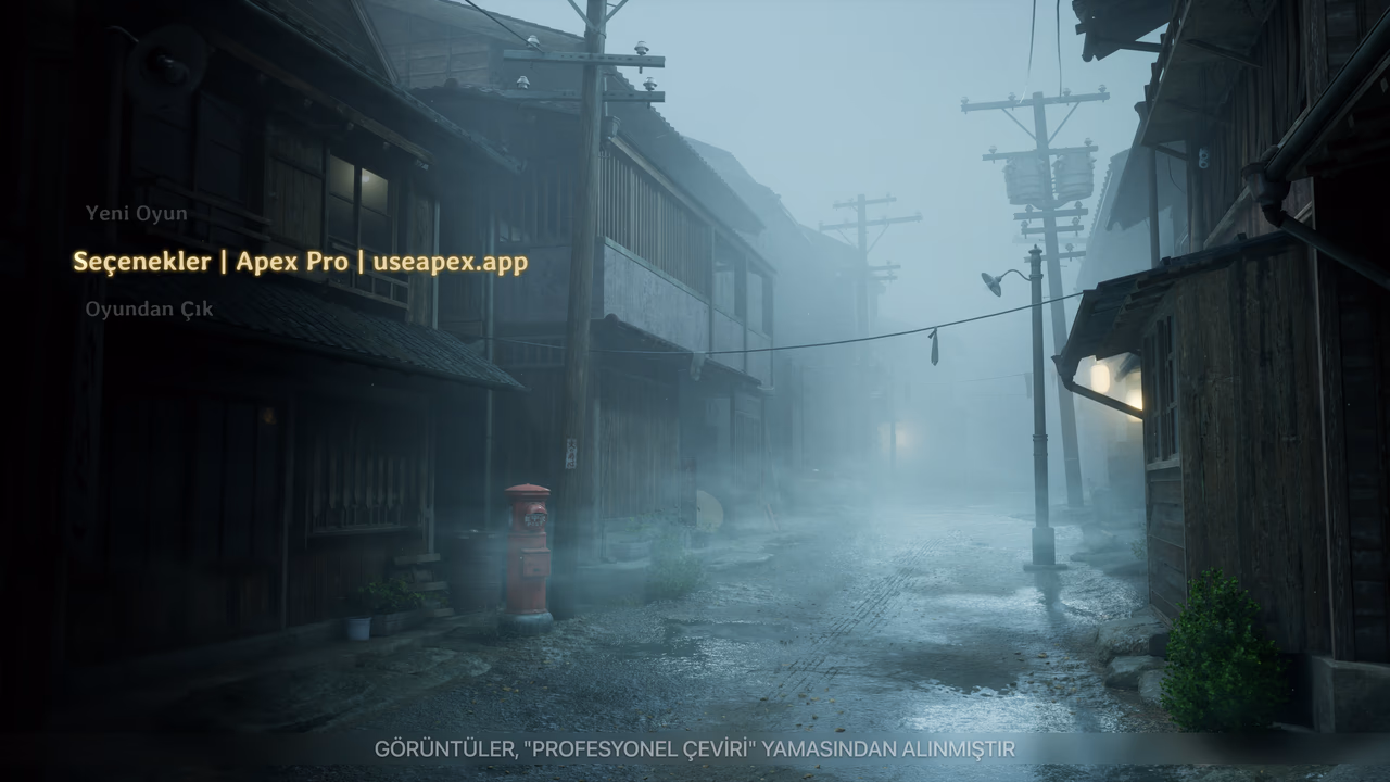 SILENT HILL f Türkçe yama oynanış görüntüsü 1