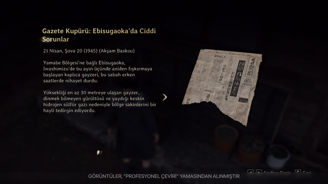 SILENT HILL f Türkçe yama oynanış görüntüsü 5